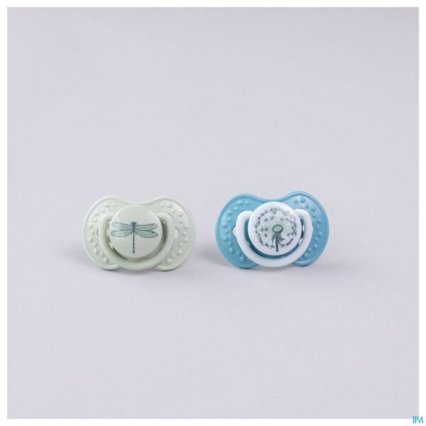 Lifestyle_image Difrax Fopspeen Dynamic Botanic Blue&green 0-3m 2