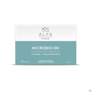 Packshot ALFA Microbio XIII Maagsapresist V-caps 30