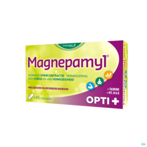 Packshot Magnepamyl Opti+ Caps 45