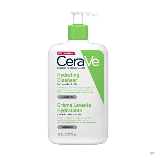 Packshot Cerave Cr Reiniging Hydraterend 473ml