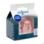 Packshot Difrax Fopspeen Natural 20+m Spec.edit Pink Opal