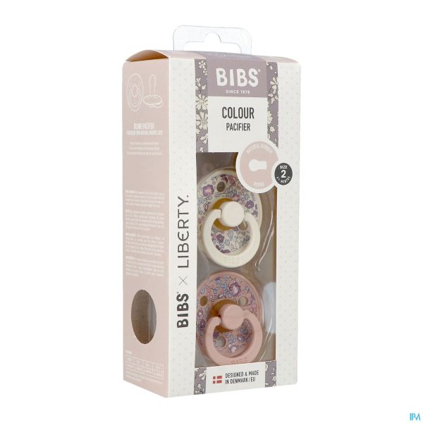 Packshot Bibs 2 Fopsp. Liberty Latex Rond Duo Eloise Blush