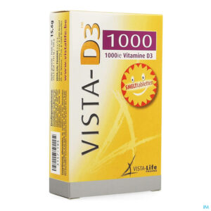 Packshot Vista D3 1000 Smelttabletten 120