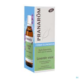 Packshot Echte Lavendel Bio Ess Olie 30ml Pranarom