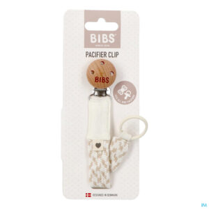 Packshot Bibs Fopspeenketting Braided Ivory&vanilla
