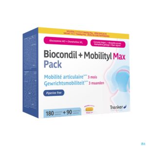 Packshot Biocondil+mobilityl Max Pack Tabl 180 Tabl 90 Nf