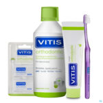 Productshot Vitis Orthodontic Tandpasta met 0,05% Cetylpyridinium Chloride (CPC) 75ml 32046