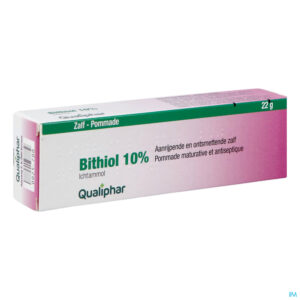 Packshot Bithiol 10% Ung. 22g Qualiphar