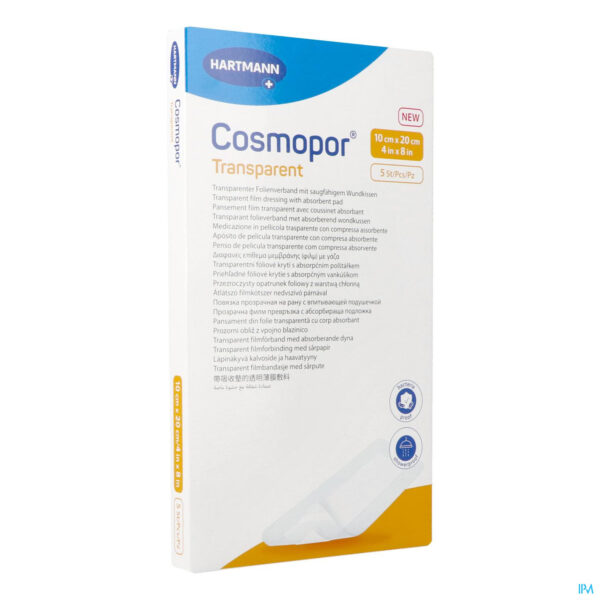 Packshot Cosmopor Transparent 10cmx20cm 5 9010570