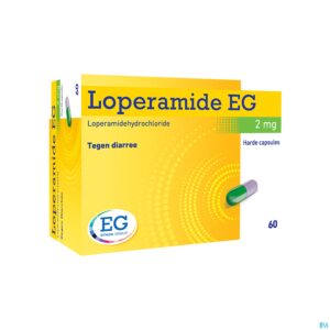 Packshot Loperamide EG Caps  60X2Mg