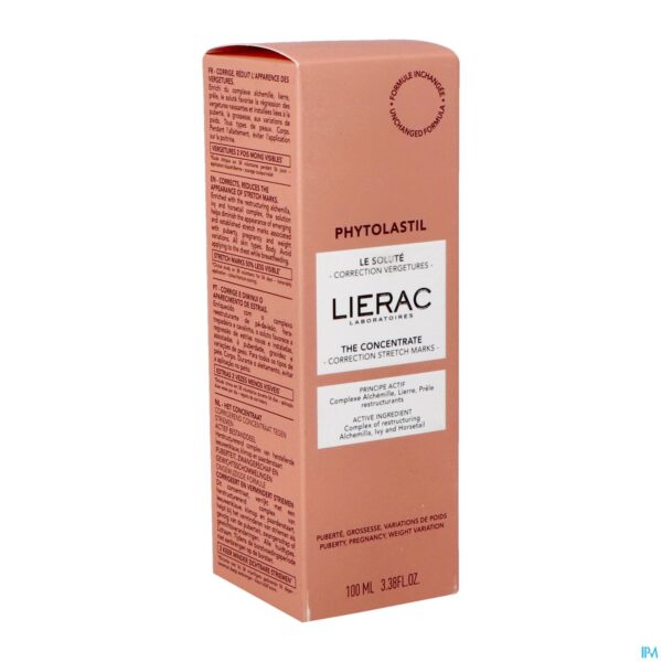 Packshot Lierac Phytolastil Het Concentr.a/striemen Fl100ml Packshot Lierac Phytolastil Het Concentr.a/striemen Fl100ml