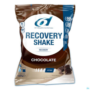 Packshot 6d Recovery Shake Chocolate 5x100g