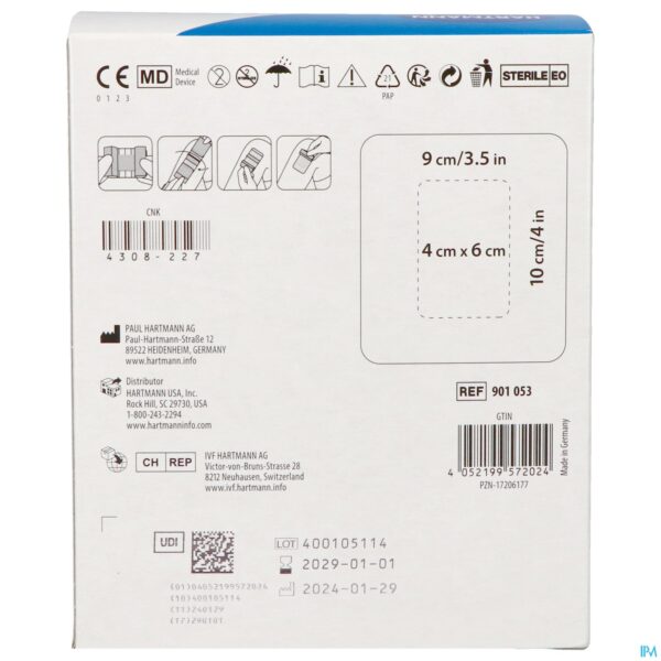 Packshot Cosmopor Transparent 9cmx10cm 50 9010531