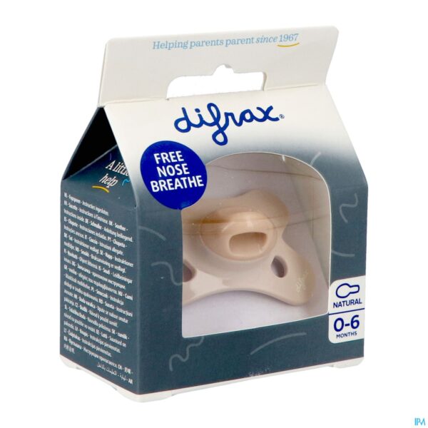 Packshot Difrax Fopspeen Natural 0-6m Special Edit. Earth
