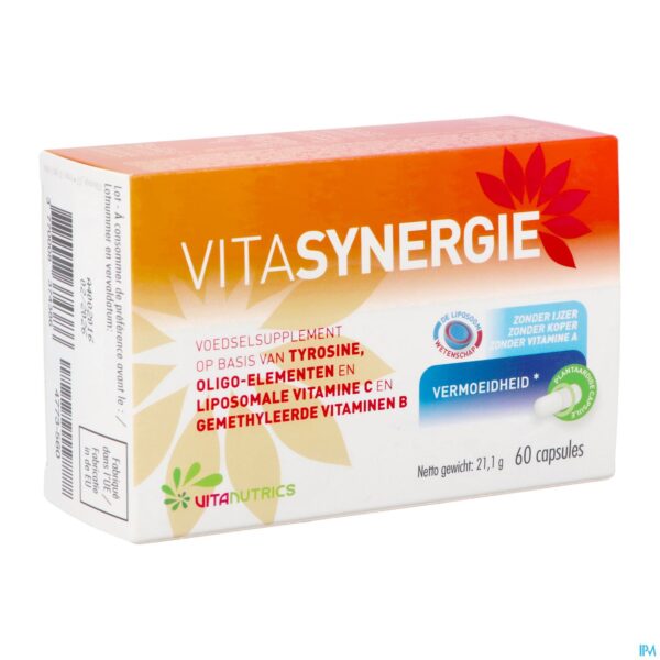 Packshot Vitasynergie Caps 60 Packshot Vitasynergie Caps 60