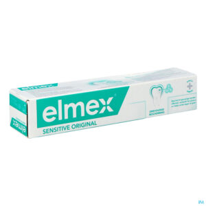 Packshot Elmex Sensitive Original Tandpasta Tube 75ml