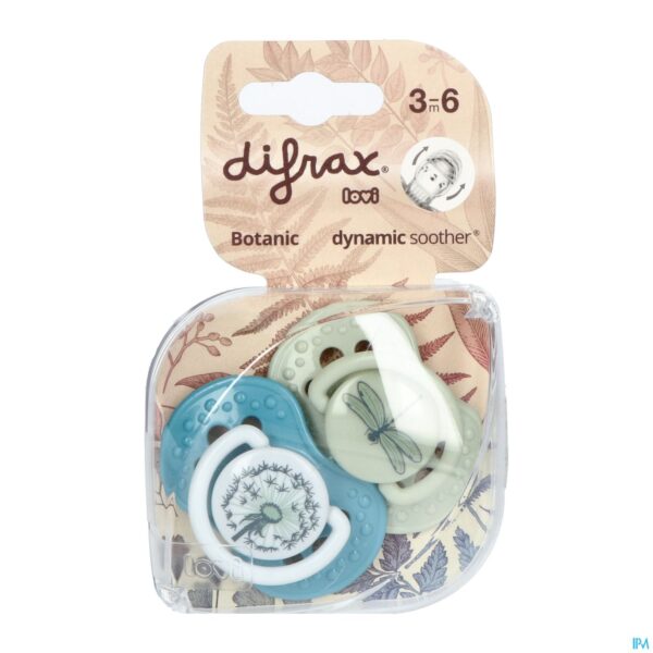 Packshot Difrax Fopspeen Dynamic Botanic 3m+ 2