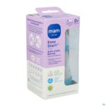 Packshot Mam Zuigfles Easy Start A/colic Matt Blauw 160ml