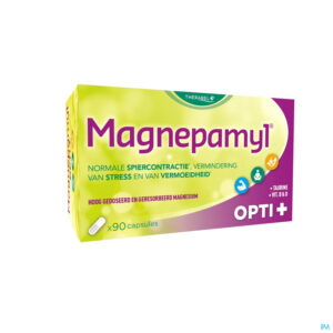 Packshot Magnepamyl Opti+ Caps 90+15 Gratis