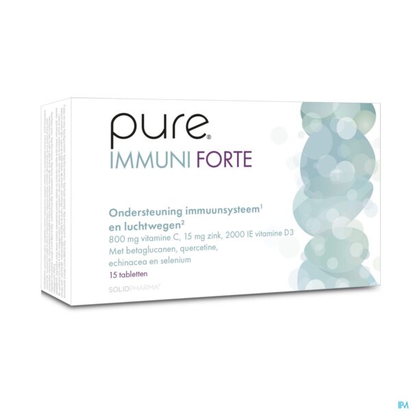 Packshot Pure Immuni Forte Tabl 15 Nf