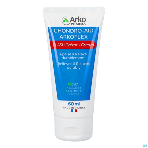 Productshot Arkoflex Chondro-aid Flash Creme Tube 60ml Productshot Arkoflex Chondro-aid Flash Creme Tube 60ml