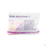 Packshot Bd Microfine+ Ins.spuit 0,5ml 30g 8,0mm 10 324825