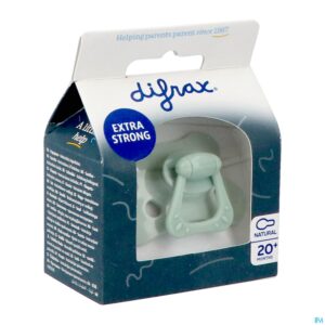 Packshot Difrax Fopspeen Natural 20+m Special Edition Green