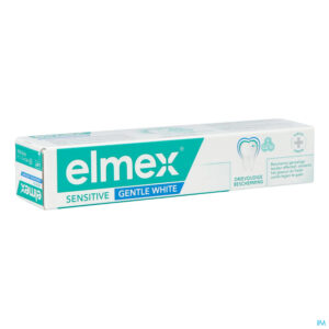 Packshot Elmex Sensitive Gentle White Tandpasta 75ml
