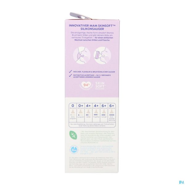 Packshot Mam Easy Start A/colic Zuigfl.pure Matt Uni320ml