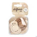 Packshot Difrax Fopspeen Dynam.harmon.creme&l.brown 18m+ 2 Packshot Difrax Fopspeen Dynam.harmon.creme&l.brown 18m+ 2