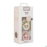 Packshot Bibs 1 Fopspeen Boheme Duo Ivory&blossom