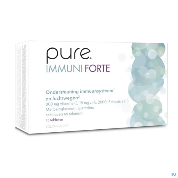 Packshot Pure Immuni Forte Tabl 15 Nf
