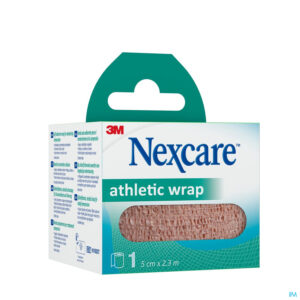 Packshot Nexcare Athletic Wrap Zelfklev. Beige 5cmx2,5m 1