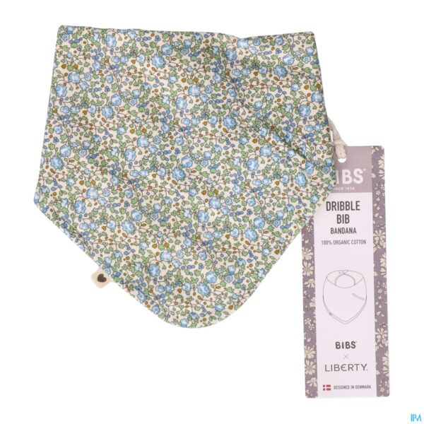 Productshot Bibs Bandana Bib Liberty Ivory&sage