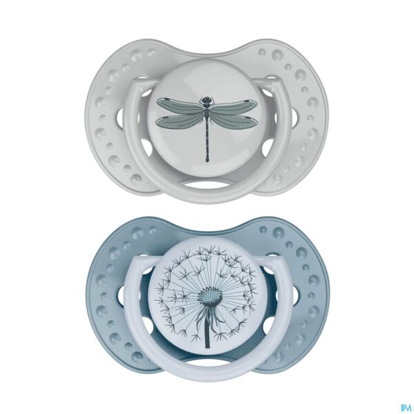 Productshot Difrax Fopspeen Dynamic Botanic Blue&green 0-3m 2