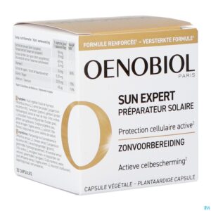 Packshot Oenobiol Sun Expert Caps 30