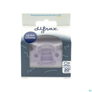 Packshot Difrax Fopspeen Natural 20m+ Spec.edition Lilac