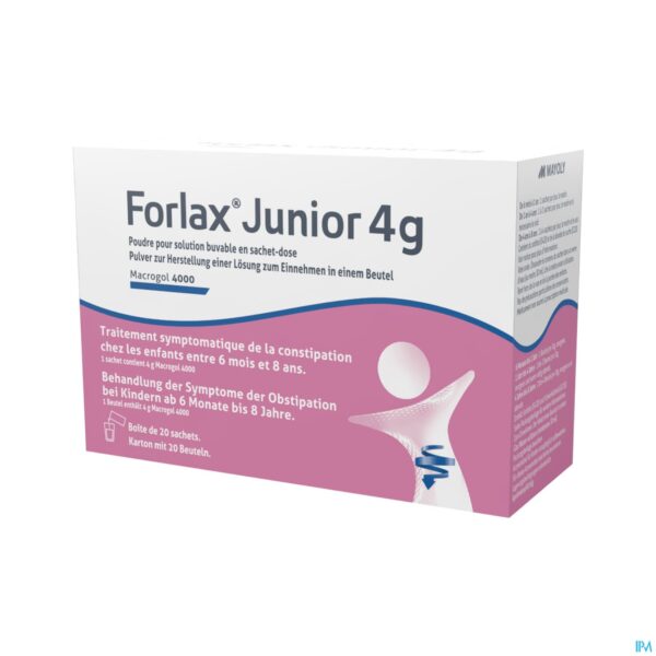 Packshot Forlax Junior 4g Sachets - Zakjes 20