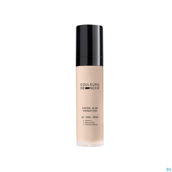 Productshot Couleurs De Noir Fus.glow Fdt 01 C. Rose 30ml Productshot Couleurs De Noir Fus.glow Fdt 01 C. Rose 30ml