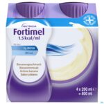 Packshot Fortimel 1.5kcal Banaan 4x200ml
