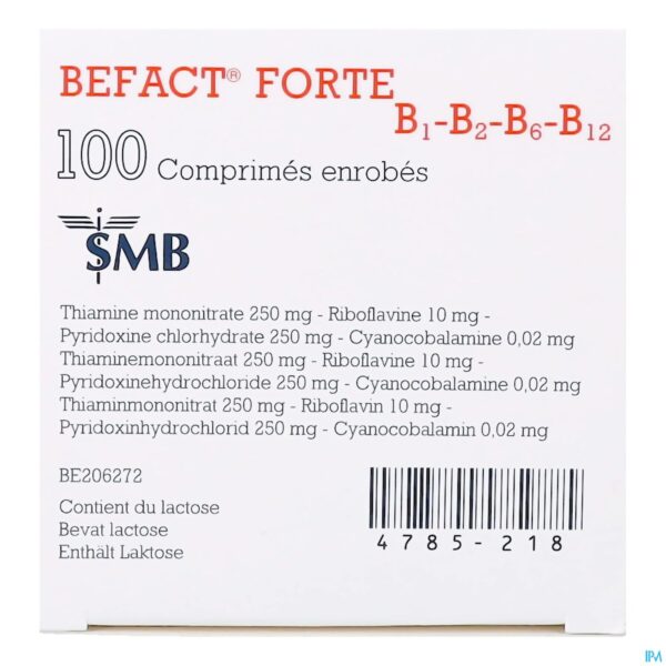 Packshot Befact Forte B1-b2-b6-b12 Omhulde Tabl 100