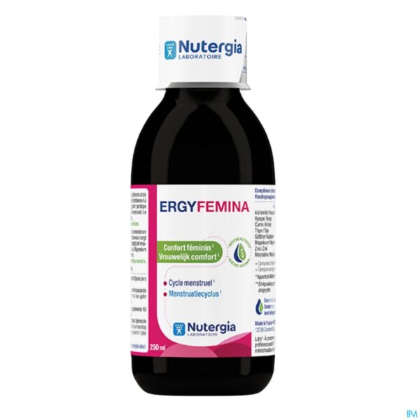Packshot Ergyfemina 250ml