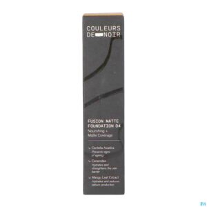 Packshot Couleurs De Noir Fus. Matte Fdt 04 B. Dore 30ml