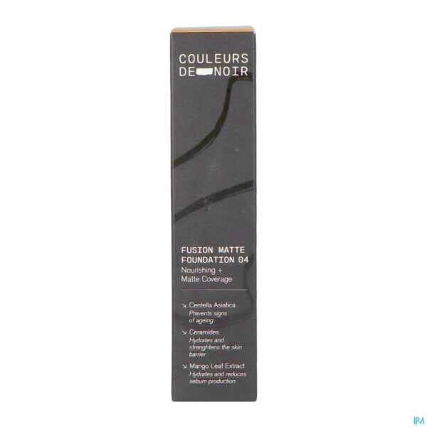 Packshot Couleurs De Noir Fus. Matte Fdt 04 B. Dore 30ml