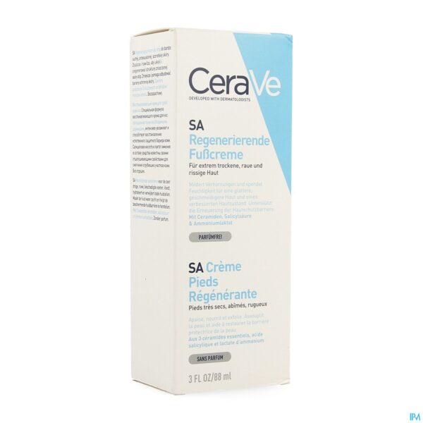 Packshot Cerave Sa Creme Voet Herstellend 88ml