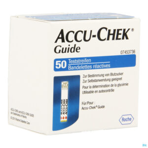 Packshot Accu Chek Guide Tests 50 Strips