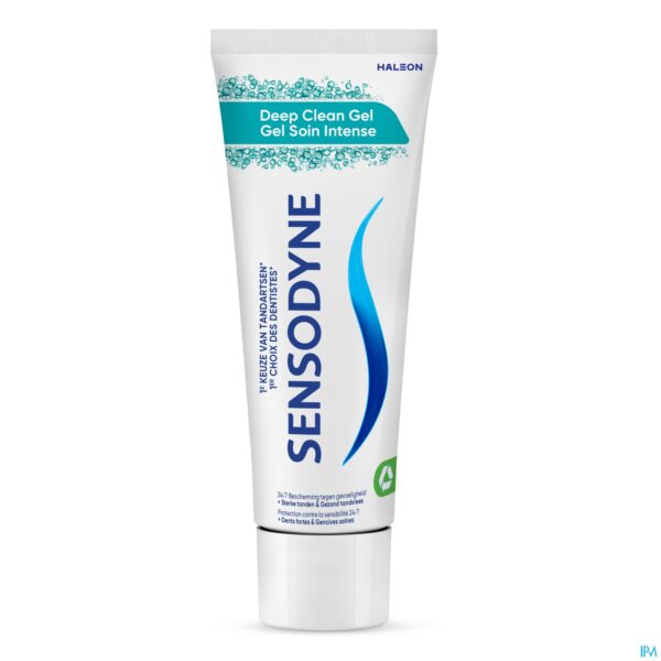 Productshot Sensodyne Deep Clean Gel Tandpasta Tube 75ml Nf