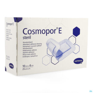 Packshot Cosmopor E Latexfree 10x6cm 25 P/s
