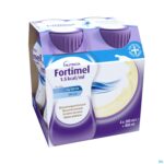 Packshot Fortimel 1.5kcal Banaan 4x200ml Packshot Fortimel 1.5kcal Banaan 4x200ml