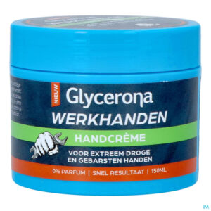 Packshot Glycerona Werkhanden Handcreme 150ml